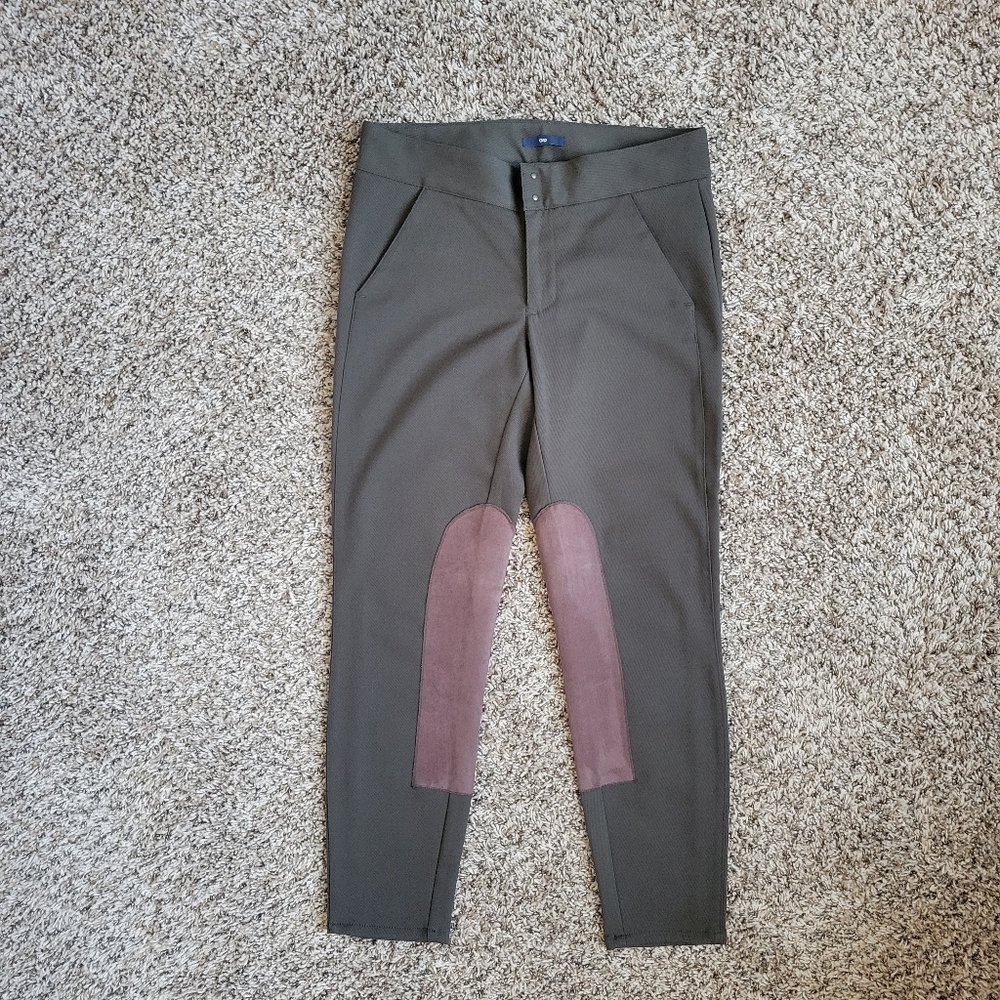 Gap Jodhpur Riding Crop Pants Green 2